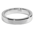 Band Priodas Arian Sterling 4mm