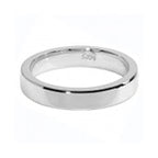 Band Priodas Arian Sterling 4mm