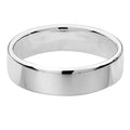 Band Priodas Arian Sterling 5mm Meddal