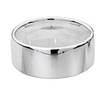 Sterling Silver 8mm Soft Court Wedding Band
