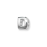 Pendentyn Llythyren Arian Sterling G80401