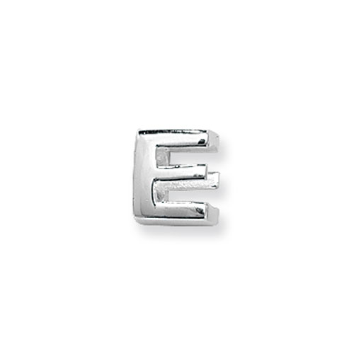 Pendentyn Llythyren Arian Sterling G80401