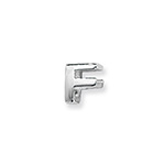 Pendentyn Llythyren Arian Sterling G80401