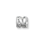 Pendentyn Llythyren Arian Sterling G80401