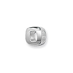 Pendentyn Llythyren Arian Sterling G80401