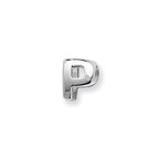 Pendentyn Llythyren Arian Sterling G80401