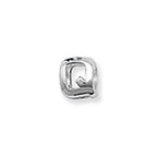 Pendentyn Llythyren Arian Sterling G80401