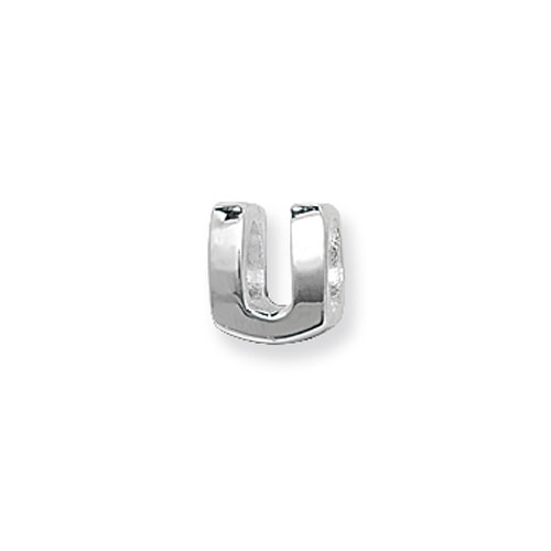 Pendentyn Llythyren Arian Sterling G80401