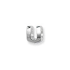 Pendentyn Llythyren Arian Sterling G80401
