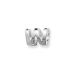 Pendentyn Llythyren Arian Sterling G80401