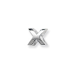 Pendentyn Llythyren Arian Sterling G80401