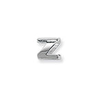 Pendentyn Llythyren Arian Sterling G80401