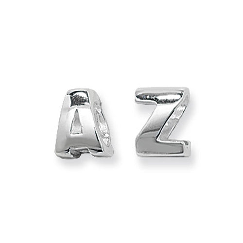 Pendentyn Llythyren Arian Sterling G80401
