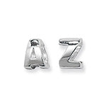 Pendentyn Llythyren Arian Sterling G80401