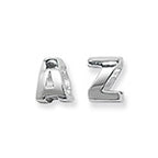 Pendentyn Llythyren Arian Sterling G80401