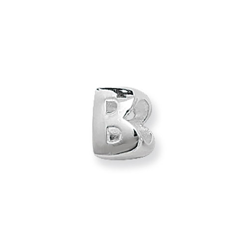 Pendentyn Llythyren Arian Sterling G80401
