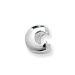 Pendentyn Llythyren Arian Sterling G80401