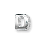Pendentyn Llythyren Arian Sterling G80401