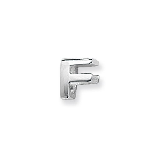 Pendentyn Llythyren Arian Sterling G80401