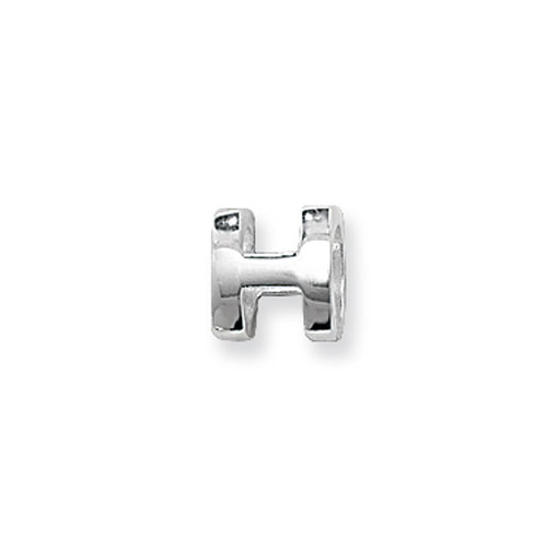 Pendentyn Llythyren Arian Sterling G80401