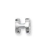 Pendentyn Llythyren Arian Sterling G80401