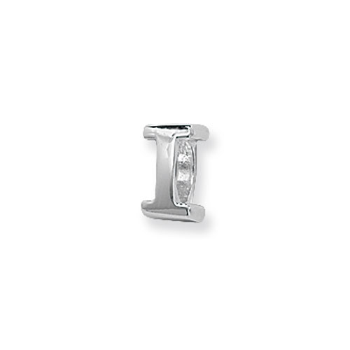 Pendentyn Llythyren Arian Sterling G80401