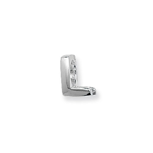 Pendentyn Llythyren Arian Sterling G80401