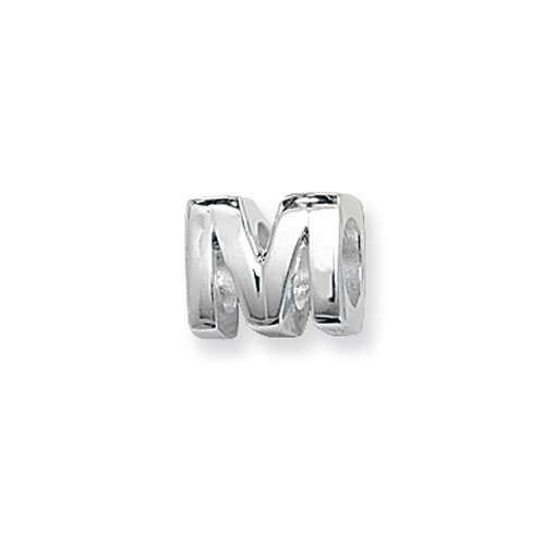 Pendentyn Llythyren Arian Sterling G80401