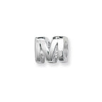 Pendentyn Llythyren Arian Sterling G80401