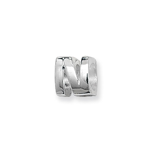 Pendentyn Llythyren Arian Sterling G80401