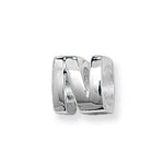 Pendentyn Llythyren Arian Sterling G80401