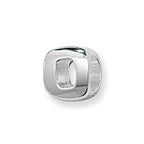 Pendentyn Llythyren Arian Sterling G80401