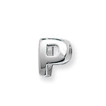 Pendentyn Llythyren Arian Sterling G80401