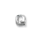 Pendentyn Llythyren Arian Sterling G80401
