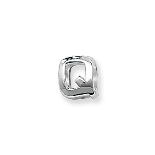 Pendentyn Llythyren Arian Sterling G80401