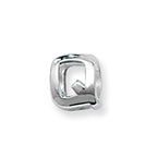 Pendentyn Llythyren Arian Sterling G80401