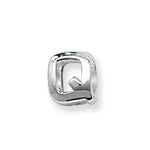 Pendentyn Llythyren Arian Sterling G80401