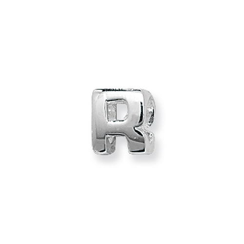 Pendentyn Llythyren Arian Sterling G80401