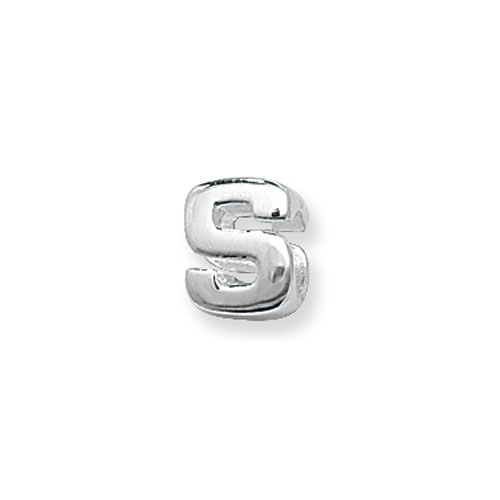 Pendentyn Llythyren Arian Sterling G80401