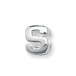 Pendentyn Llythyren Arian Sterling G80401