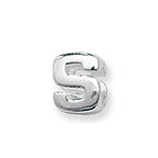 Pendentyn Llythyren Arian Sterling G80401
