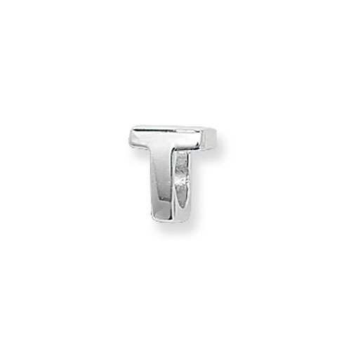 Pendentyn Llythyren Arian Sterling G80401