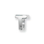 Pendentyn Llythyren Arian Sterling G80401