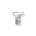 Pendentyn Llythyren Arian Sterling G80401
