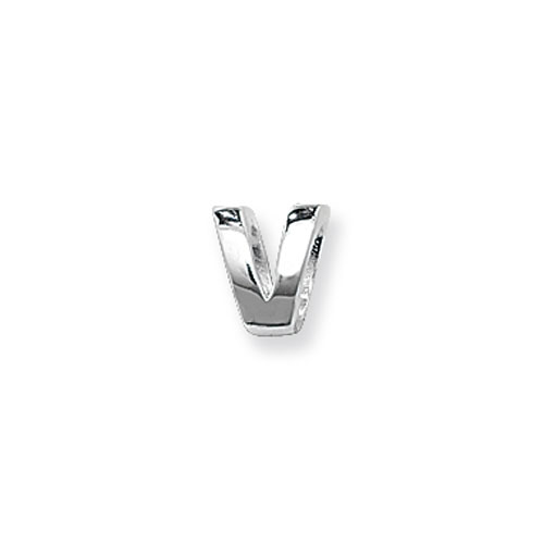 Pendentyn Llythyren Arian Sterling G80401