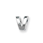 Pendentyn Llythyren Arian Sterling G80401