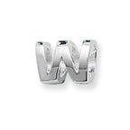 Pendentyn Llythyren Arian Sterling G80401