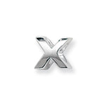 Pendentyn Llythyren Arian Sterling G80401