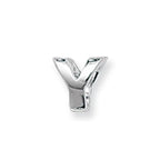 Pendentyn Llythyren Arian Sterling G80401