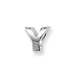 Pendentyn Llythyren Arian Sterling G80401